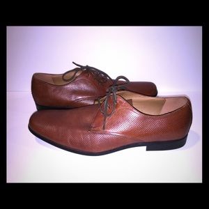 Steve Madden Leather wingtip brogues size 11 brown